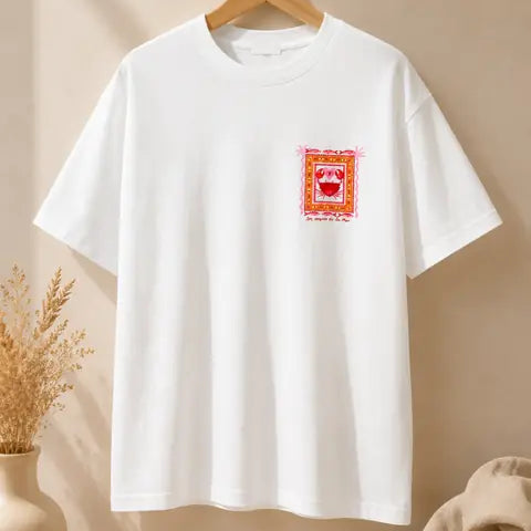 T-Shirt Crabe Coton Coupe Oversize Avant- MA Company