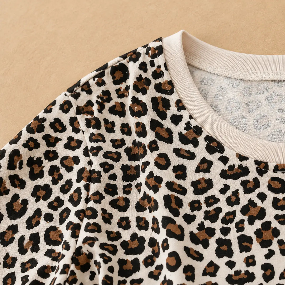 T-Shirt Léopard Léger Coton Motif Léo Détail-A Company