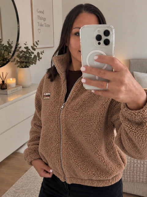 Veste Moumoute Leyla Oversize Porté- MA Company